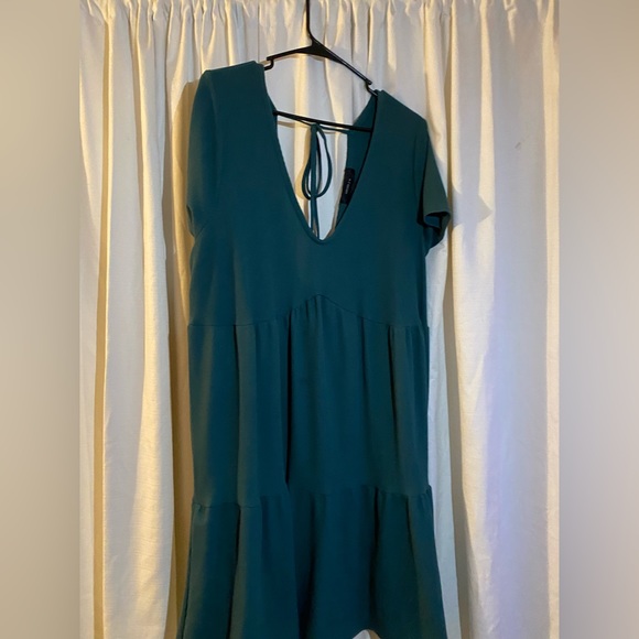 Forever 21 plus teal dress. Size 3x - Picture 1 of 2